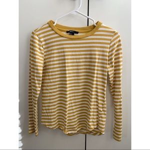 Forever 21 Longsleeve Striped Tee